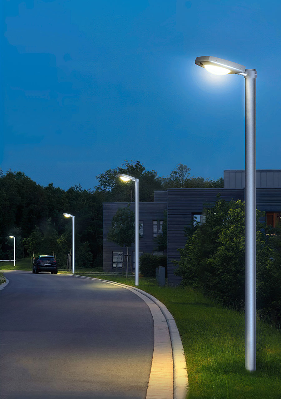 Solar Car Park/Street Lights and Columns Stellar area light